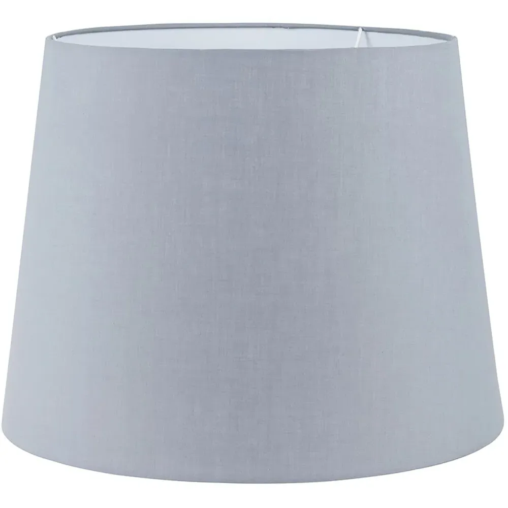 Aspen XL Tapered Lamp Shade - Grey, Polycotton