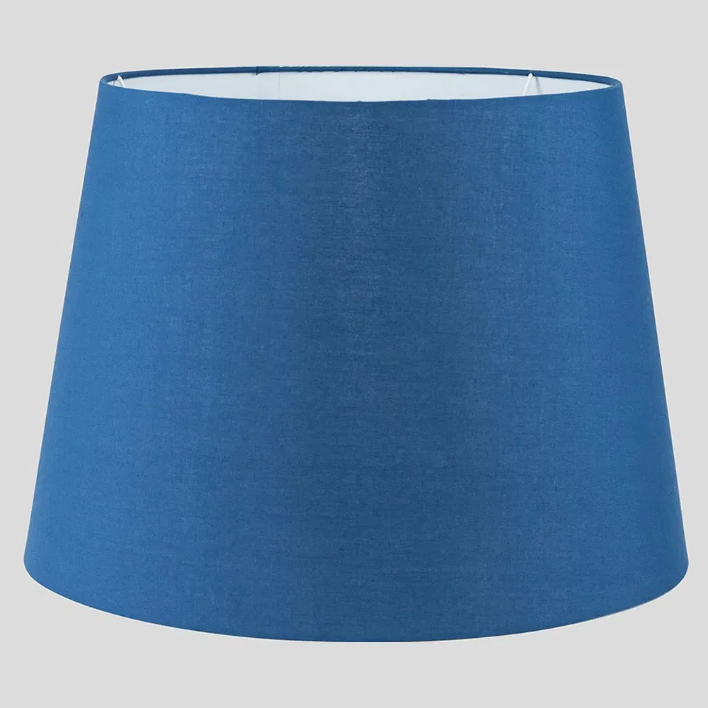 Aspen XL Tapered Lamp Shade - Navy Blue, Polycotton