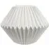 Astrid Hexagon Paper Pleated Lamp Shade 30cm - White