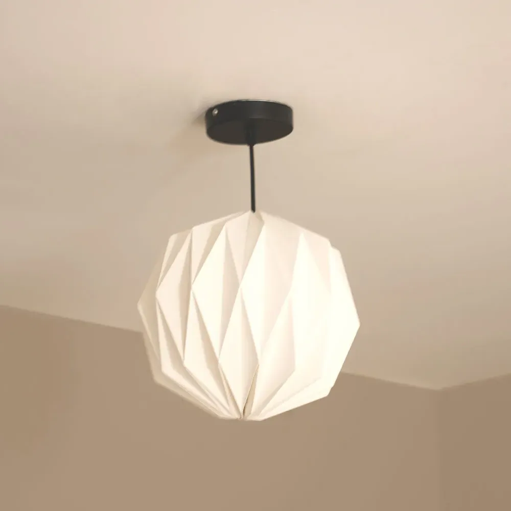 Astrid Paper Light Shade - White