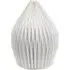 Astrid Teardrop Paper Pleated Lamp Shade 30cm - White