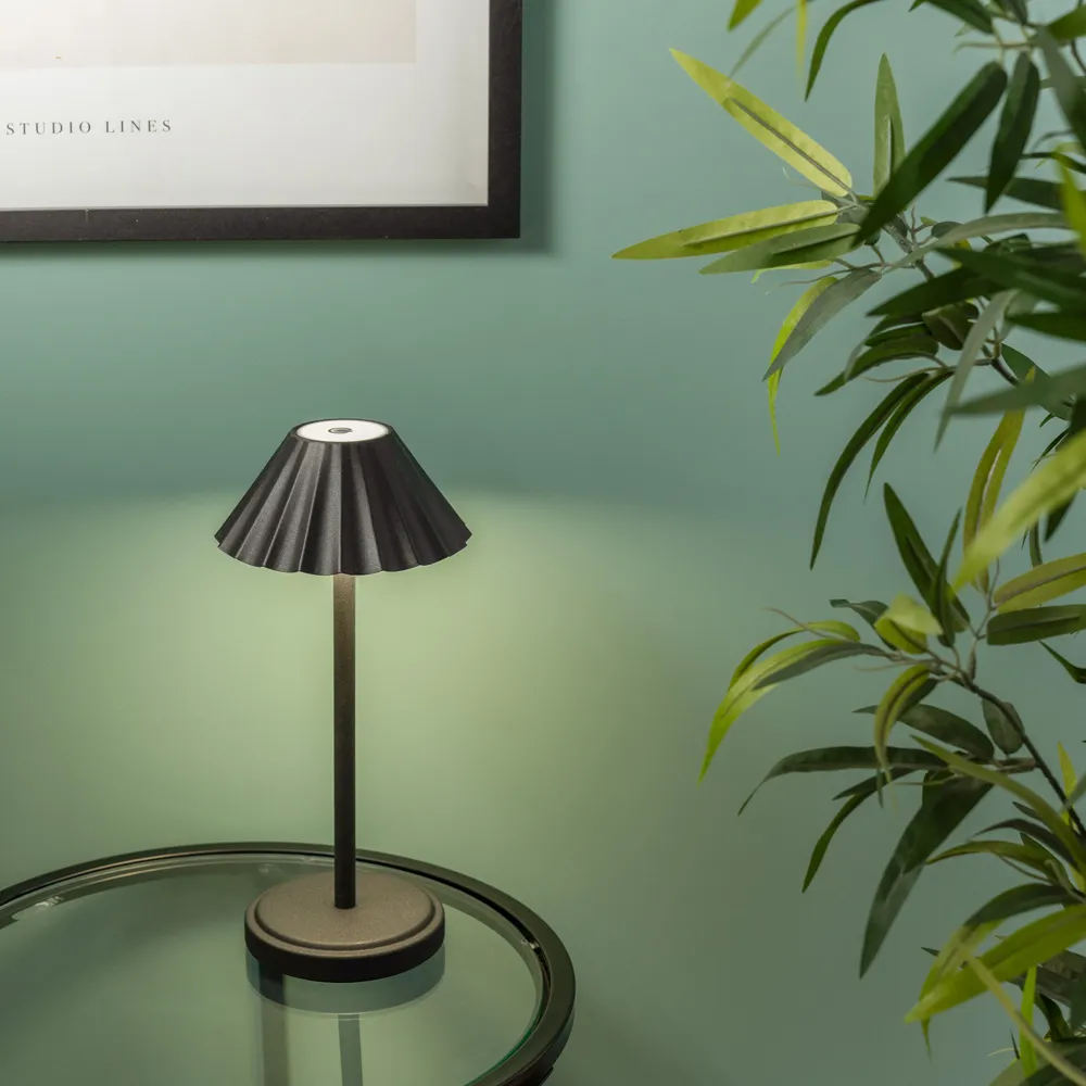 Avery Rechargeable LED Table Lamp - Black