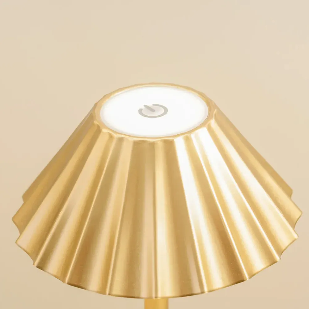 Avery Rechargeable LED Wall Light 2 Pack - Gold