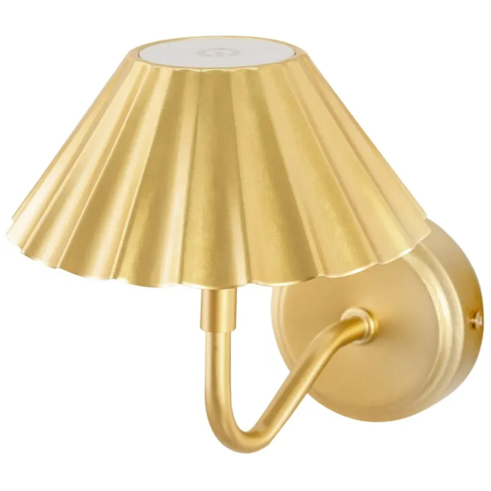 Avery Rechargeable LED Wall Light - Gold image