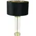 Balan LED Table Lamp - Black, Glass
