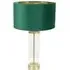 Balan LED Table Lamp - Forest Green, Glass