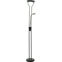 Beata 2 Way Dimmable LED Floor Lamp - Matte Black