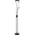 Beata 2 Way Dimmable LED Floor Lamp - Matte Black