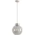 Bellamy Globe LED Ceiling Pendant Light - Silver, Glass
