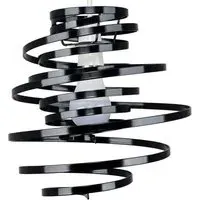 Bensson Twisted Pendant Shade - Black