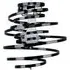 Bensson Twisted Pendant Shade - Black