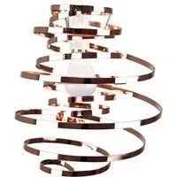 Bensson Twisted Pendant Shade - Orange