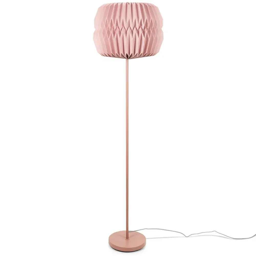 Bett Origami Paper LED Floor Lamp - Pink