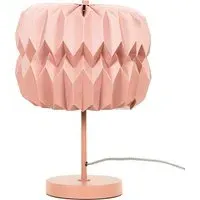 Bett Origami Paper LED Table Lamp - Pink