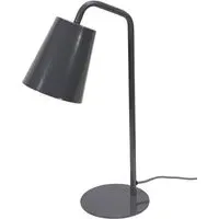 Bibi Arched LED Table Lamp - Charcoal Grey