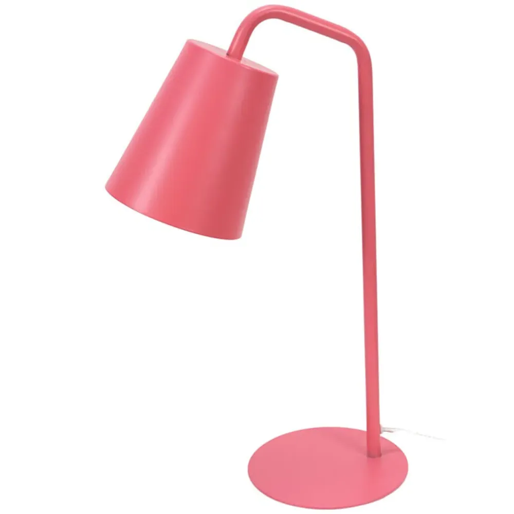 Bibi Arched LED Table Lamp - Pastel Pink