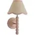 Bobbin LED Wall Light 2 Pack - Pink, Wood