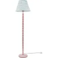 Bobbins LED Floor Lamp with Arrow Shade - Pink
