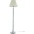 Bobbins LED Floor Lamp with Aztec Shade - Powder Blue