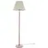Bobbins LED Floor Lamp with Aztec Shade - Rose Pink