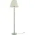 Bobbins LED Floor Lamp with Pleated Aztec Shade - Sage Green