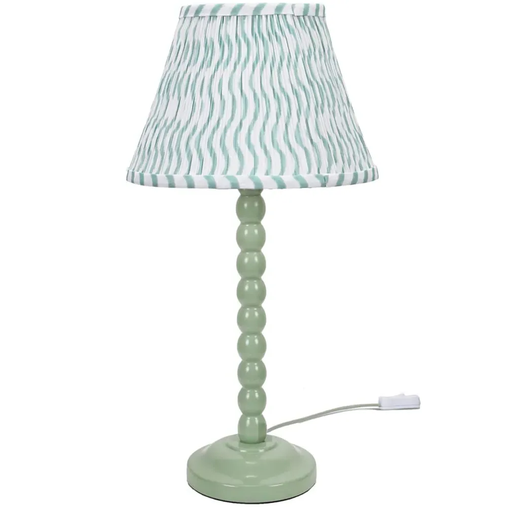 Bobbins LED Table Lamp with Arrow Shade - Green