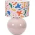 Bosco Ceramic LED Table Lamp - Stone, Abstract Shade