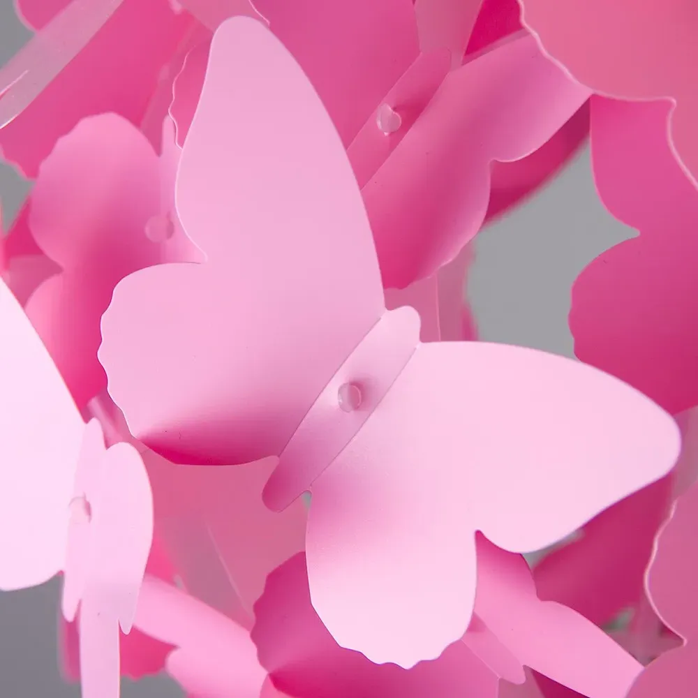 Butterfly Ball Pendant Shade - Pink