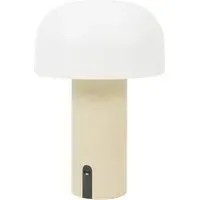 Calhoun Rechargeable LED Mushroom Table Lamp - Natural
