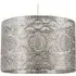 Casablanca Moroccan Pendant Shade - Silver, Chrome