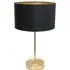 Charlie Table Lamp with Drum Shade - Gold