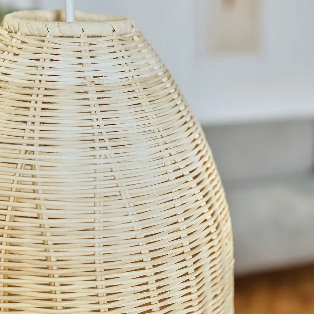 Chianti Basket Pendant Shade - Brown, Rattan