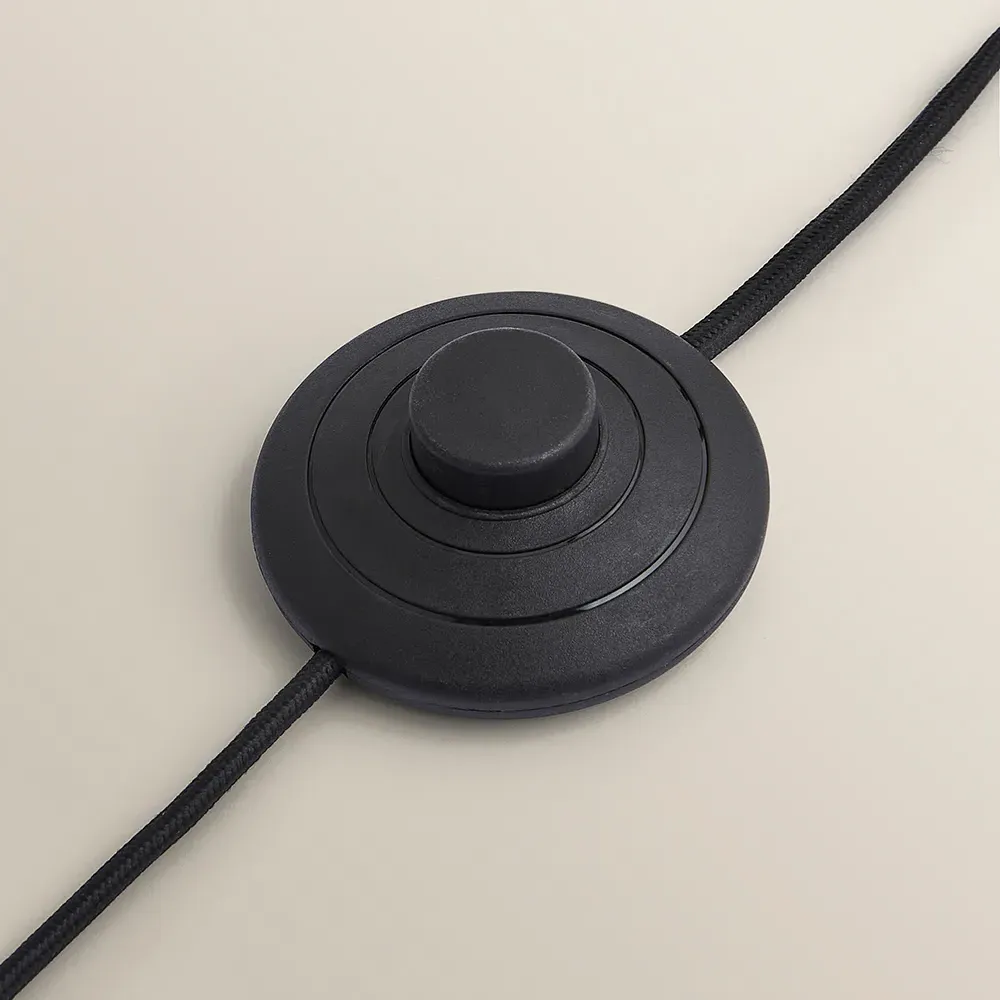 Christina Palm Leaf Floor Lamp - Black, Gold