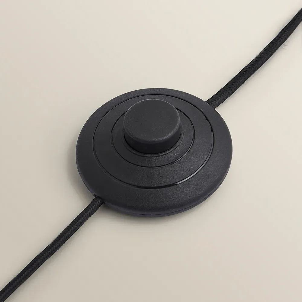 Christina Palm Leaf Floor Lamp with Bulb - White, Gold