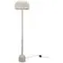 Clement Mushroom LED Floor Lamp - Grey, Metal