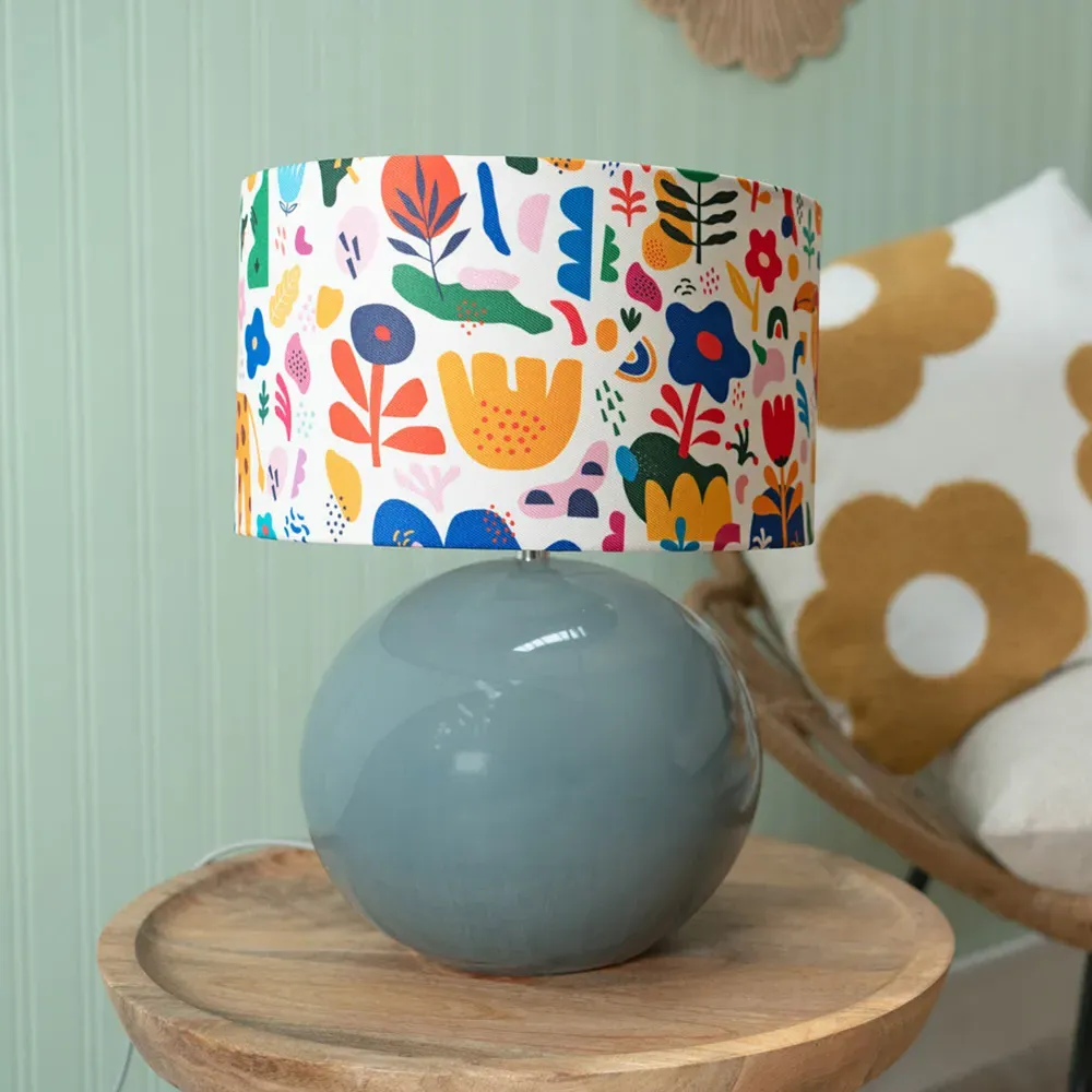 Congo Small Drum Lamp Shade - Multi
