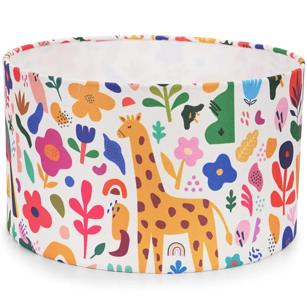 Congo Small Drum Lamp Shade - Multi