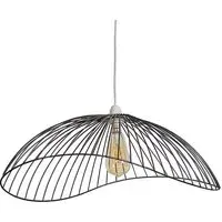 Covelas Wavy Wire Pendant Light Shade - Black
