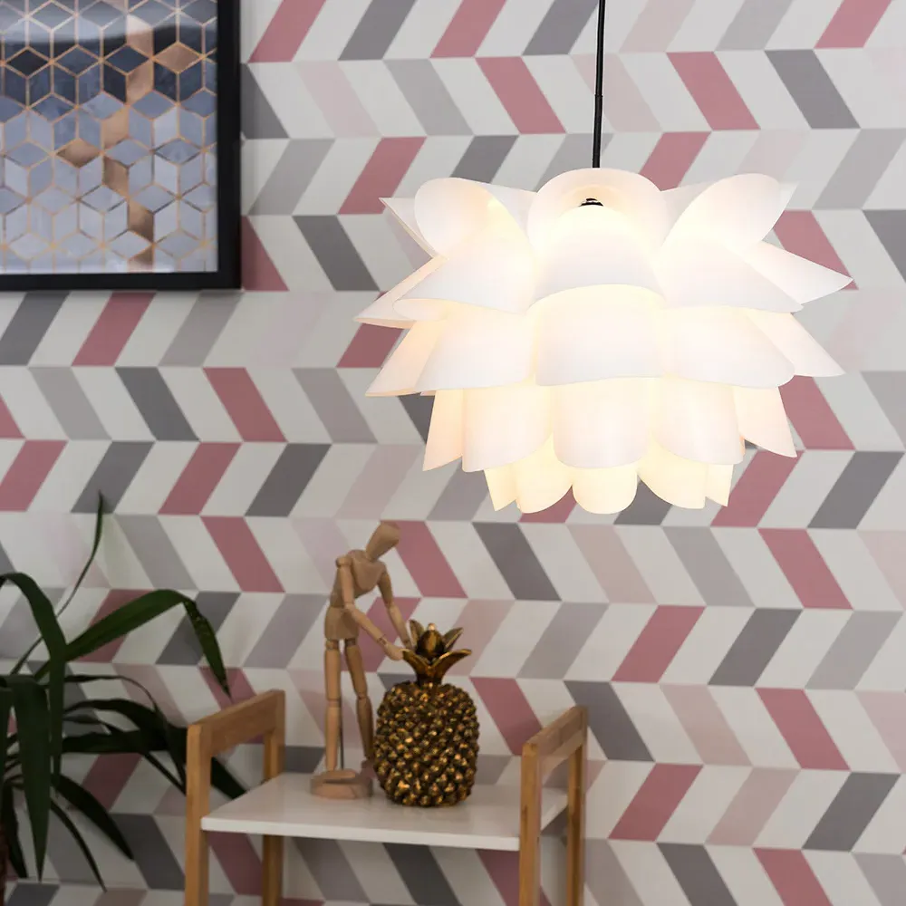 Danish Pendant Shade - White