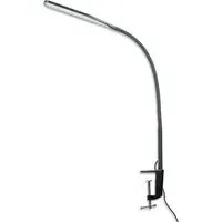 Daylight Clamp LED Desk Lamp with Adjustable Neck - Black