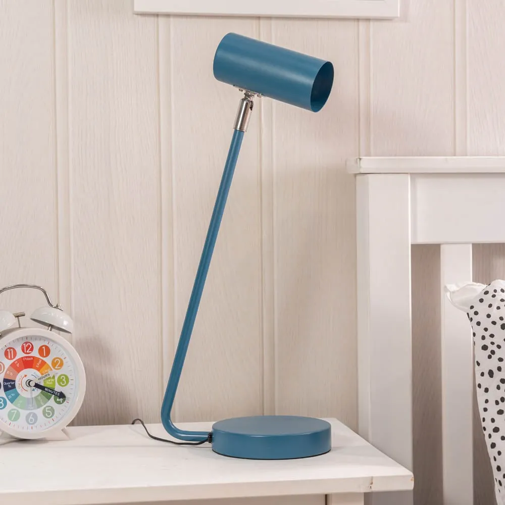 Desk Table Lamp - Petrol Blue