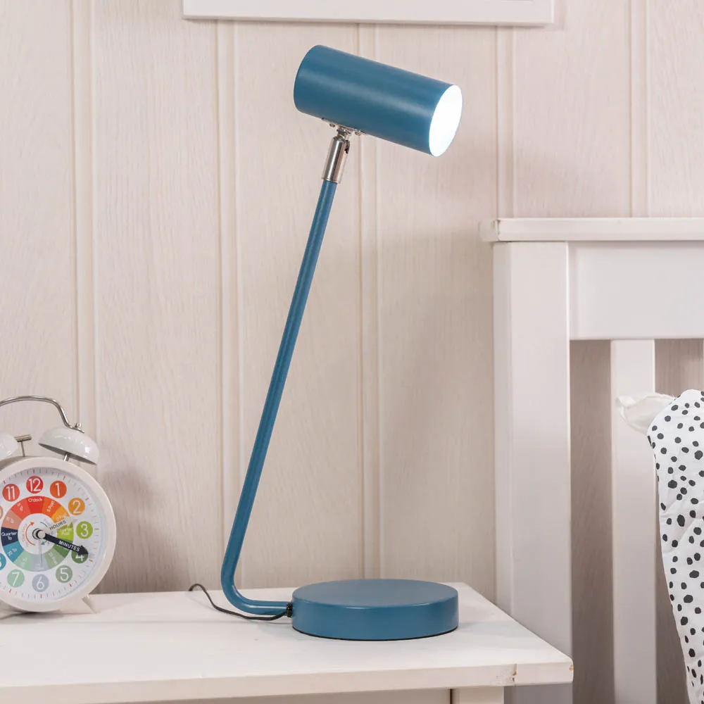 Desk Table Lamp - Petrol Blue