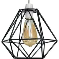 Diablo Wire Frame Pendant Shade - Black