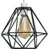 Diablo Wire Frame Pendant Shade - Black