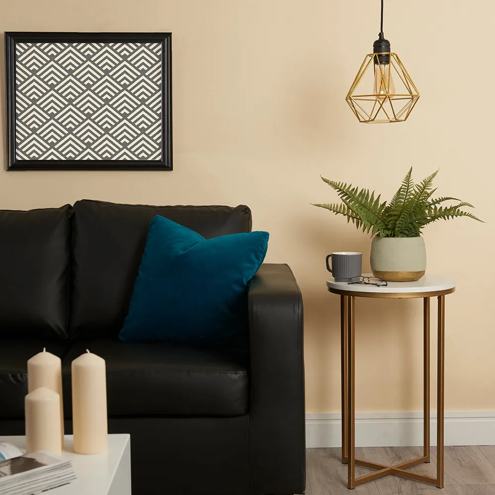 Diablo Wire Frame Pendant Shade - Gold