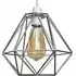 Diablo Wire Frame Pendant Shade - Silver