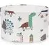 Dino Small Drum Lamp Shade - Multi