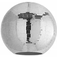 Dolly Disco Mirror Ball Ceiling Pendant Lamp Shade - Silver