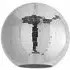 Dolly Disco Mirror Ball Ceiling Pendant Lamp Shade - Silver