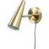 Duke Cone Plug-in LED Wall Light - Gold, Brass